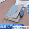 Plan Semanal y Mensual, Proceso Regular, Cubierta de PU con Combinación de Colores Personalizada, Horario de Registro de Autodisciplina, Libreta de Planificación Lógica Clara