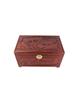 Caja de joyería de madera de alcanfor caja de certificado de alcanfor para colgante portátil caja de almacenamiento caja de colección caja de madera de alcanfor tocador de dote