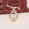 Yiwu Banhos de Ouro Cobre Conservante de Cor DIY Galho de Guirlanda Fecho Ot Fecho de Pulseira Acessórios de Joalheria B1059-A