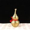 Calabaza de la suerte de latón puro 8cm11cm decoraciones para el hogar muebles de sala de estar oficina adornos de metal
