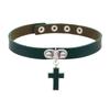 Europa y Estados Unidos cadena de clavícula cruzada caliente collar juguetes sexuales oscuro Viento Harajuku collar para damas venta al por mayor