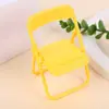 Soporte para Teléfono Lindo de Escritorio Creativo Plegable Silla Pequeña Soporte para Teléfono Transmisión en Vivo Grabación Persona Perezosa Accesorio Fabricante Venta al por Mayor