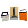 Amazon Juego de Herramientas de Limpieza para Teppanyaki Juego de Tres Piezas Paño de Limpieza para Parrilla Raspador de Limpieza Piedra de Limpieza Piedra Arenisca