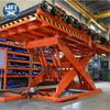 Plataforma elevatória de rolos de 5 toneladas com elevador de material de tesoura elétrica hidráulica pequena de 3 toneladas móvel