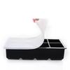 Caja de Silicona para Alimentos Complementarios para Niños Molde de Hielo de Silicona Dividido Congelado Almacenamiento Refrigerado Caja para Alimentos Complementarios Olla de Hielo