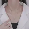 Collar de Plata de Ley S925 Beixi Silver Jewelry para Mujer, Cadena Fina para Clavícula con Cintura Delgada, Diseño Único, Nuevo Estilo Trendy Ins, Accesorio Versátil