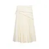 Ropa Nueva de Mujer Primavera 2026 AliExpress Transfronterizo Bufanda Mullida Simple Estilo Francés Falda Midi 1255415