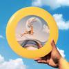 Pe Deportes Extremos Patrón de Frisbee Logo Personalización Exterior Adulto Competición Profesional en Blanco DIY Borde Suave