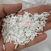 2*6mm Tubos de Porcelana Sólida Uniformes Contas Tubulares de Vidro Transparente Pacote de Materiais para DIY Materiais Artesanais Acessórios para Roupas