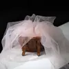 Tela de malla de hilo de niebla de hadas ins, suave, hecha a mano, bricolaje, color sólido, velo de encaje, tela de tul transparente para ropa