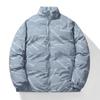 Abrigo acolchado de algodón simple de doble cara estilo retro americano para niños, ropa acolchada de algodón de invierno, marca de moda de alta gama de nicho, chaqueta casual Ruan guapa