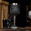 2025 Nueva Copa de Vino Estilo Dragón Occidental Raro Esqueleto de Dragón Mítico Cáliz Copa de Cóctel Vintage