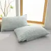 Funda de Almohada de Algodón Tejido Estilo Fresco Nuevo 2026