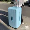 Maleta de equipaje de gran capacidad para dropshipping, protección de esquina de aleación de aluminio extragrande, ruedas universales, carcasa de policarbonato, maleta de viaje transfronteriza