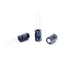 Condensador Electrolítico de Aluminio 100V22Uf, 8*12 Manga Aislante de Mascotas Blanco y Negro Cargador de Energía Móvil Controlador LED