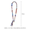 Cordón Personalizado Tejido a Mano para Teléfono Móvil Estilo Chino Colgante Cruzado de Muñeca Cadena de Cuello para Teléfono Móvil Tendencia Nacional Regalo Souvenir