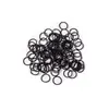 Goma para el pelo con forma de pulgar apta para cabello negro de niños para niñas pequeñas, cuerda para el pelo de alta elasticidad, goma para el pelo simple con borde de falda acanalado