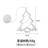 Cross-border nova luz de Natal led janela ventosa lustre alce Bell room Party Christmas holiday decoração luz