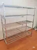 Estante de Acero Inoxidable para Sala de Mantenimiento Portaesquemas de Prueba, Portaesquemas de Prueba de Acero Inoxidable para Laboratorio de Cemento y Concreto con Capacidad de Carga