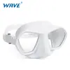 Máscara de buceo libre WAVE con cristal templado de alta definición, máscara de bajo volumen para snorkel y buceo