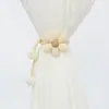 En Stock de Fábrica Transfronterizos Dibujos Animados Flor Crema Ajustables Sin Taladro Creativos Sin Instalación Alzapaños para Cortinas