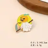 Gran Venta de Liquidación Broche de Dibujos Animados Sanrio Ballena Estrella de Mar Vida Marina Lindo Peluche Pin Decoración