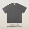 Nueva Camiseta de Manga Corta de Algodón Puro de Peso Pesado 300g para Hombres y Mujeres, Camiseta Básica de Manga Media de Color Puro con Logo Estampado Personalizado