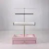 Novo Suporte de Joias com Design de Arco de Ferro Suporte de Exibição de Joias de Pérola Adereços de Exibição de Joias de Alta Qualidade Venda por Atacado