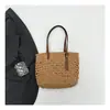 Bolsas Femininas, Estilo Coreano Retro Uma Alça Bolsinha de Palha Vazada, Bolsa Trançada de Design de Nicho, Bolsa de Praia para Férias na Beira-Mar