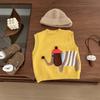 Ropa de Primavera y Otoño para Bebés Niños, Chaleco de Punto Holgado, Chaleco Versátil de Moda y Súper Lindo para Niños, Chaleco Cómodo y Elegante para Niños Pequeños