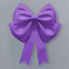 Ramo de cubo de abrazo decorado con lazo rosa, materiales DIY para decoración de dormitorio y sala de bodas, decoración de pared de fondo de Navidad