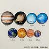 Imanes de Refrigerador Tridimensionales del Sistema Solar de Cristal Ocho Planetas Transfronterizos Adornos de Cristal Cristales de Vidrio Magnéticos Ayudas Didácticas de Astronomía