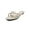 ¡Versión de piel de vaca! Pantuflas Transpirables de Tira Cruzada Estilo Minimalista con Punta Abierta de 3 cm 2026 Sandalias Perezosas Estilo Hada de Verano para Mujer