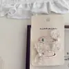 Set de Pasadores para el Cabello con Diseño de Oso a Cuadros Lindo para Niños Nian Nian - Pasador Lateral, Pinza para Flequillo