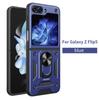 Adecuado para Samsung Zflip7 Funda para Teléfono Móvil de Ventana Suave Galaxyflip6 Anillo Magnético Flip5 Cubierta Protectora