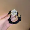 Elástico de Cabelo Versátil Estilo Coreano para Mulheres, Prendedor de Coque, Corda de Cabelo Elástica, Acessório de Cabelo de Desenho Animado