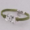 Pulsera trenzada de cuerda de terciopelo Doble Amor para principiantes de Aliexpress Amazon Ebay Diseño de nicho Pulsera ajustable
