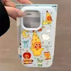 Funda de Teléfono de Dibujos Animados Star People Adecuada para Apple 16Promax Iphone17 Nicho 14 Doble Capa 13 Funda Dura 12