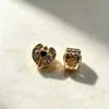 Nuevo diseño transfronterizo: Cuentas con forma de corazón y cruz con agujeros grandes, cuentas con forma de ala de ángel y corazón con agujeros pasantes, cuentas que conservan el color, marca Zhongxing
