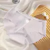Bragas para Mujer Antibacterianas Algodón Puro en la Entrepierna Cintura Media Chicas Adolescentes Todas las Estaciones Sección Delgada Lindas Estilo Japonés Hilo de Seda Hielo Triángulo