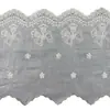En Stock Borde de Encaje Tencel Bordado Perforado Adorno para Falda Accesorios Cinta de Encaje Decorativa Universal para Ropa de Mujer y Niña
