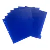 Páginas separadoras clasificadoras de material PP, páginas rellenables azules, accesorios separadores de archivo A4 para agendas.