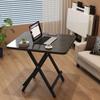 Mesa dobrável Mesa de jantar Mesa quadrada Mesa doméstica simples 1 m Mesa de jantar 90cm Mesa dobrável ao ar livre e cadeira para apartamento pequeno