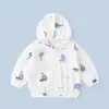 Chamarra Jingqi para Niños y Niñas, Ropa con Protección Solar para Bebés, Nueva Camisa Superior de Verano 2026 Delgada Transpirable para Aire Acondicionado