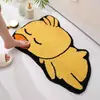 Alfombrilla de Baño Antideslizante de Secado Rápido para Piso de Fábrica, Alfombrilla para Pies, Alfombrilla para Puerta de Inodoro, Alfombrilla Absorbente de Agua para Baño del Hogar
