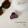 Acessórios de Cabelo Yhj Novo Padrão Mármore Retrô Presilha Tubarão para Penteado Updo na Nuca, Presilha de Cabelo Feminina