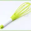Batidor de huevos manual de plástico completo directo de fábrica mezclador con mango de plástico utensilios de cocina para hornear huevos venta al por mayor