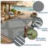 Venta Directa de Fábrica Esterilla de Camping para RV de PP Esterilla Gruesa de Doble Cara para Patio Impermeable de Secado Rápido Esterilla Exterior para Balcón Playa