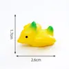 Boneca Dinossauro Colorida Nova Fofa Transfronteiriça Decorações DIY Fofas Acessórios Enfeites Pequenos para Carro Mesa