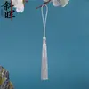 8cm Fleco Vertical Flecos Estilo Antiguo Sobre Rojo Empaque Marcapáginas Fleco Bolsita Colgante para Bolsas DIY Fabricante Venta al por Mayor